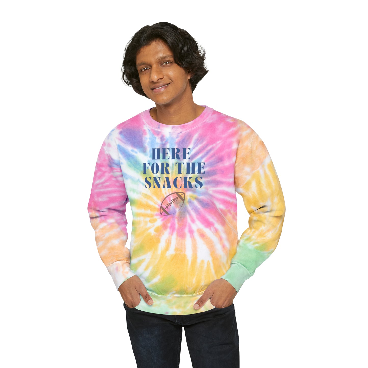 Here for the Snacks: Tie Dye Crew