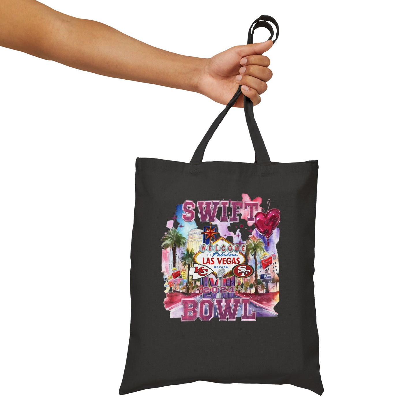 Swift Bowl 2024 Cotton Canvas Tote Bag