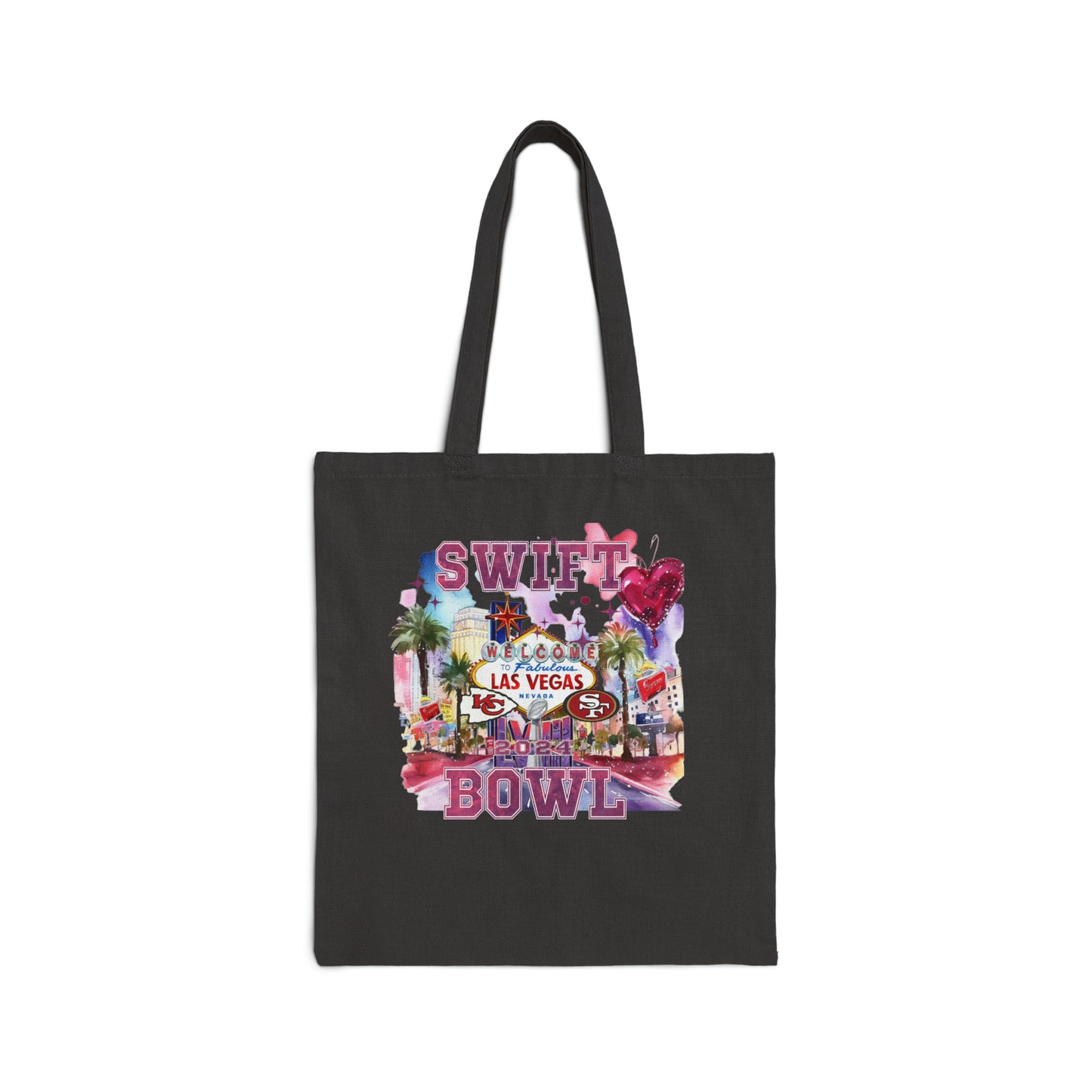 Swift Bowl 2024 Cotton Canvas Tote Bag