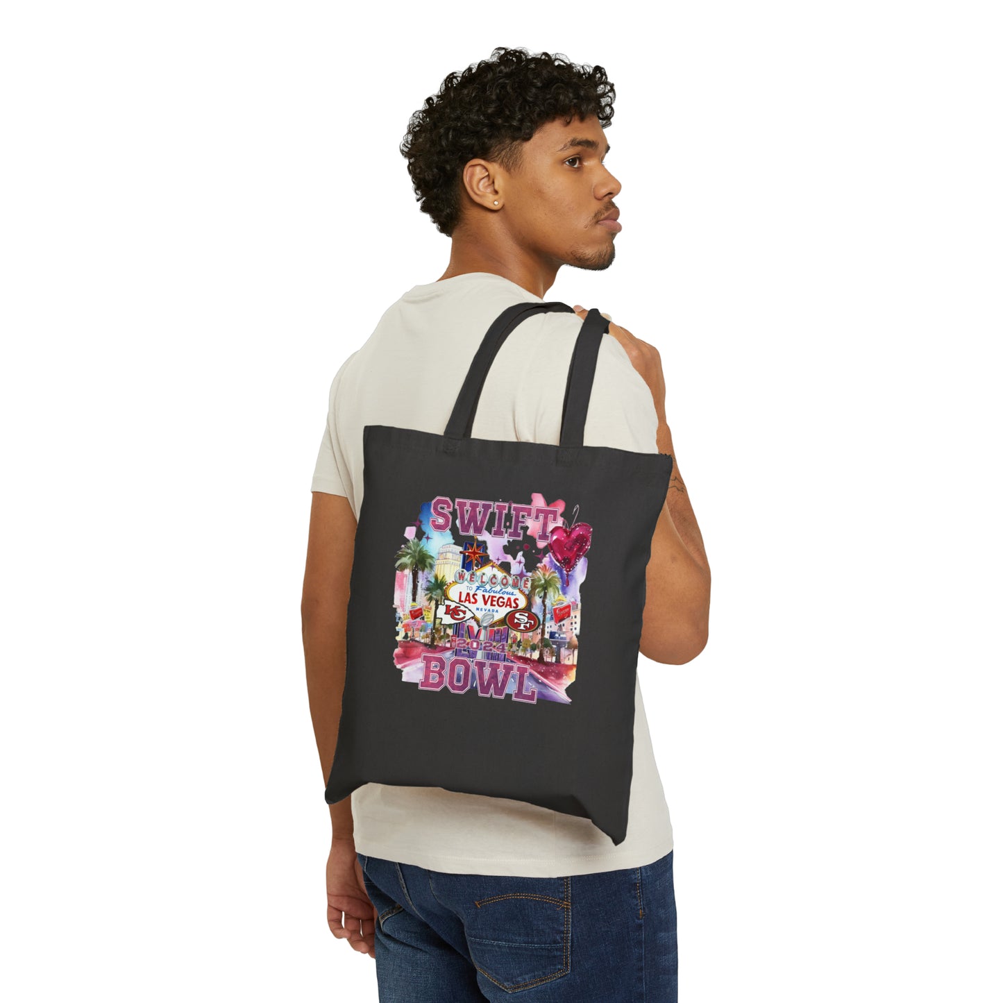 Swift Bowl 2024 Cotton Canvas Tote Bag